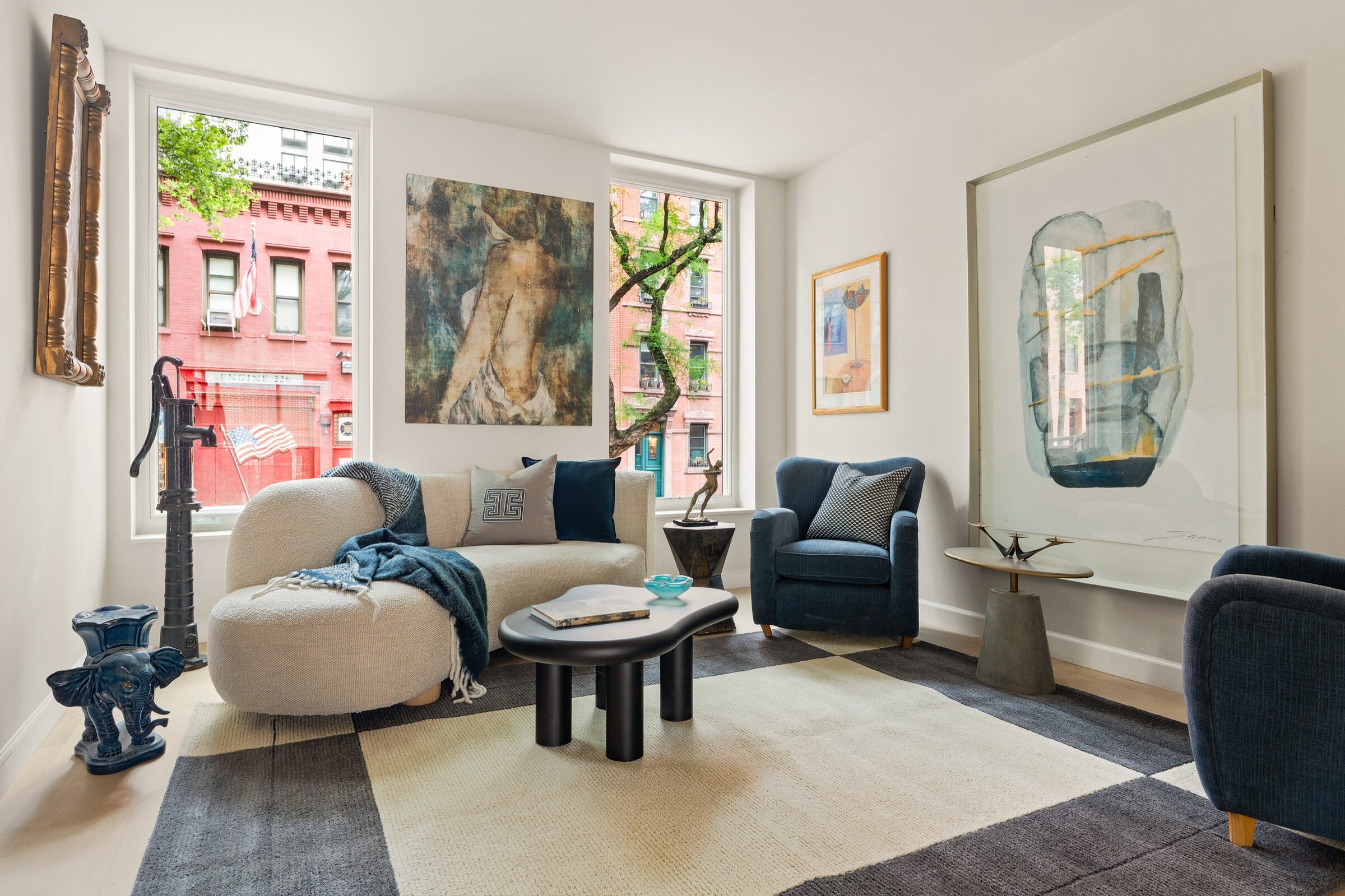Living room at 436 State Street